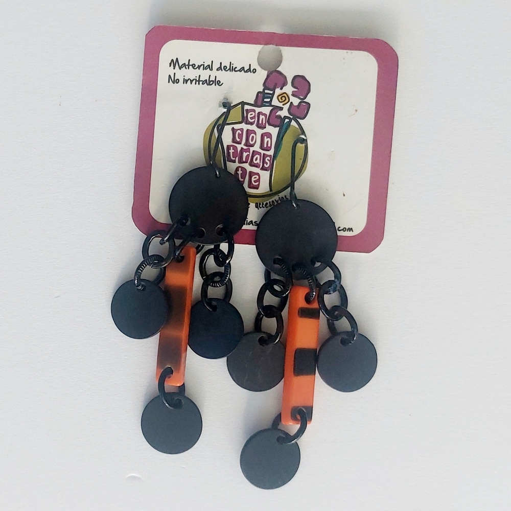 Colombian Handmade earrings-Boho Style - Aretes Artesanales Hechos En Colombia.